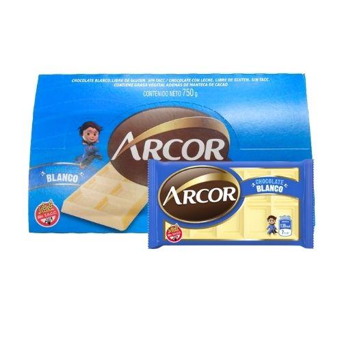 Chocolate ARCOR Blanco x 25grs (D x 30u. B12)